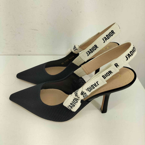 クリスチャンディオール Christian Dior J'Adior スリングバックパンプス レディース 36 1/2