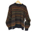 エディーバウアー Eddie Bauer 香港製 総柄 ウールニットセーター メンズ import:XL