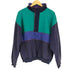 エディーバウアー Eddie Bauer クレイジーパターン ハーフジップ プルオーバー メンズ import:L