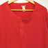 80-90s オーバーサイズ ヘンリーネックシャツ メンズ import:XL