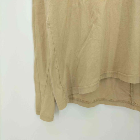 レー Leh バックデザイン クルーネック ロングスリーブTシャツ ロンT メンズ