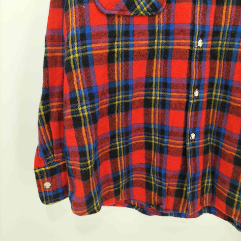 セントジョンズベイ STJOHNS BAY 80-90s チェック柄 ネルシャツ メンズ import:L