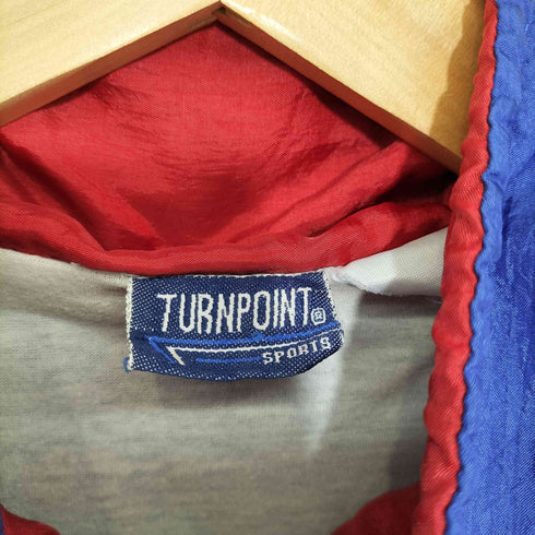 TURNPOINT 80-90s ジップアップ シェルジャケット メンズ