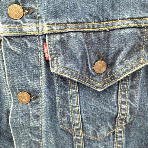 リーバイス Levis 60S~70S 525刻印 不均等 BIGE 3rd デニムトラッカージャケット メンズ