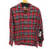 ペニーズ PENNEYS 60S レーヨン チェック L/S オープンカラーシャツ メンズ JPN:L