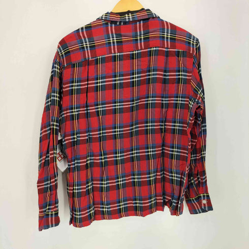 ペニーズ PENNEYS 60S レーヨン チェック L/S オープンカラーシャツ メンズ JPN:L