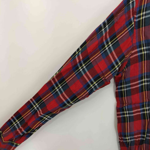 ペニーズ PENNEYS 60S レーヨン チェック L/S オープンカラーシャツ メンズ JPN:L