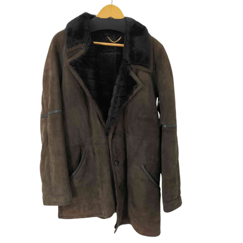 GRANVALTA イタリア製 本革 ムートンコート VERA PELLE レディース EUR:48