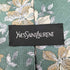 イヴサンローラン Yves Saint Laurent 花刺繍総柄ネクタイ メンズ