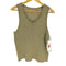 ザラ ZARA コットン ポリ ローゲージ ニット タンクトップ メンズ import:S
