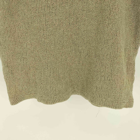 ザラ ZARA コットン ポリ ローゲージ ニット タンクトップ メンズ import:S