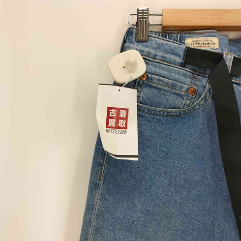 リーバイス Levis ベルト付きコットンテーパードデニムパンツ メンズ 29×32