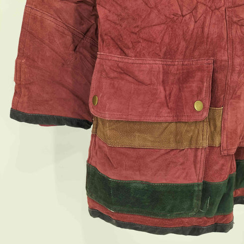 MAGGIE LAWRENCE 80-90s レザー ファイヤーマンジャケット メンズ import:S