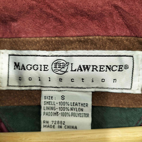 MAGGIE LAWRENCE 80-90s レザー ファイヤーマンジャケット メンズ import:S