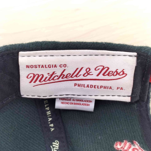 ミッチェルアンドネス mitchell&ness 企業ロゴキャップ メンズ