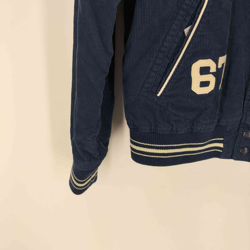 ポロバイラルフローレン Polo by RALPH LAUREN レターマン ジャケット コーデュロイ サテン リバーシブル メンズ JPN:S