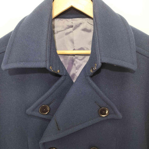 ケントアンドカーウェン KENT&CURWEN ウール混 ピーコート メンズ LL