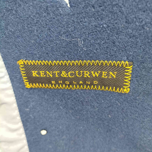 ケントアンドカーウェン KENT&CURWEN ウール混 ピーコート メンズ LL