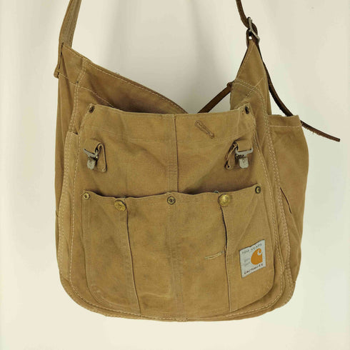 80S Carhartt 100th ボディ 再構築 リビルド リメイク ダック地 ショルダーバッグ メンズ