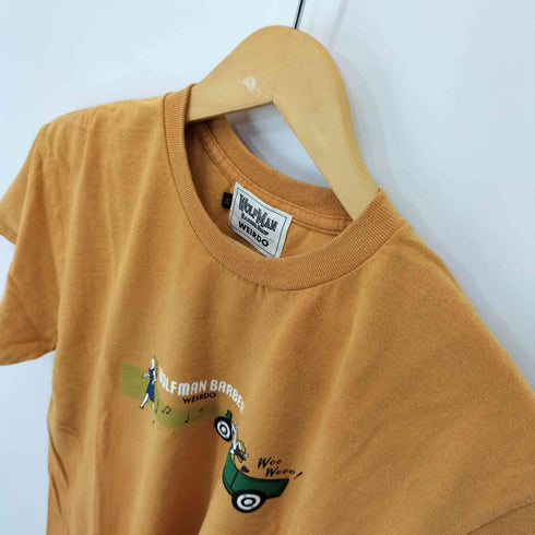 ウィアード WEIRDO WOLMAN BARBER ホットロッドポマードTee メンズ JPN:M