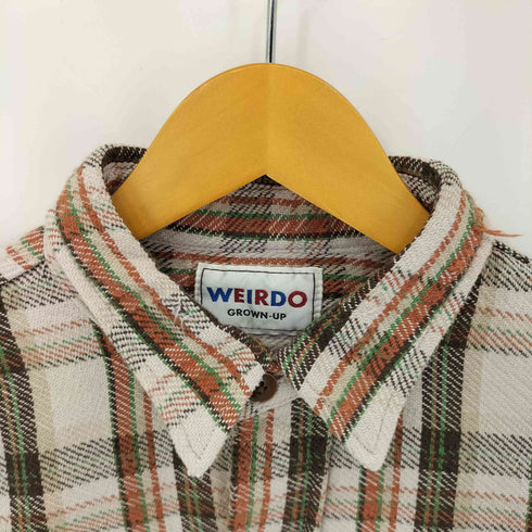 ウィアード WEIRDO 23AW FUCK U - L/S CHECK SHIRTS メンズ JPN:S