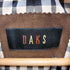 ダックス DAKS チェック柄ライナー付きダウンコート メンズ M