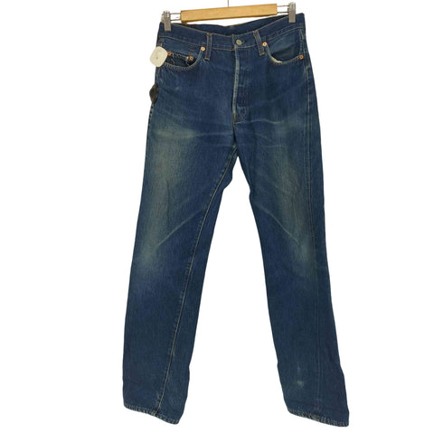 リーバイス Levis 501 BIGE 赤耳 ボタン裏555 バレンシア製 ボタンフライ ストレートデニムパンツ メンズ w31L36