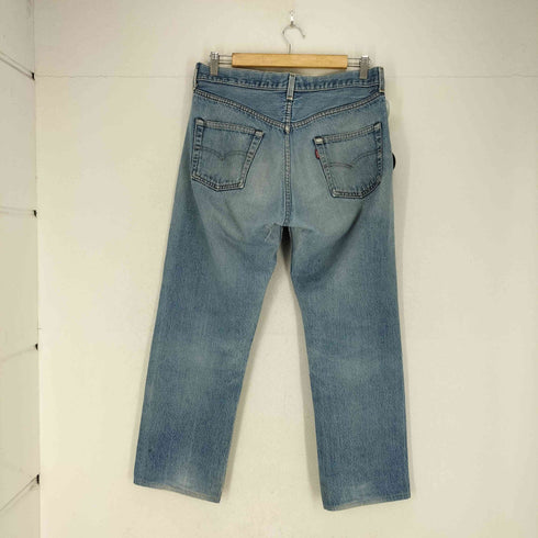 リーバイス Levis 501 ボタン裏558 81年9月製 ボタンフライデニムパンツ 黒カン 脇割り メンズ w34