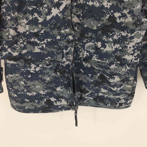 ユーエスネイビー U.S.NAVY 06年製 NWU ECWCS TYPE 1 Digital Camouflage GORE-TEX Parka デジカモ メンズ LARGE LONG