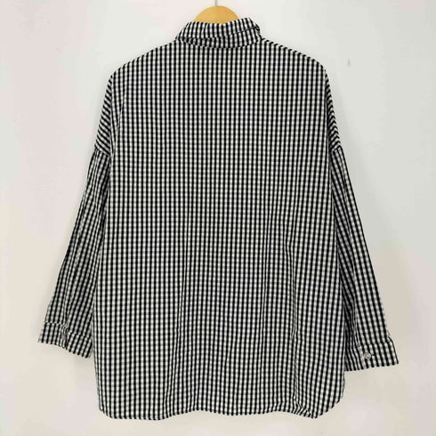 パターントルソー PATTERNTORSO チェック柄 ワイドシャツ レディース FREE