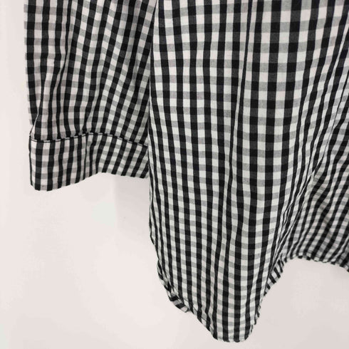 パターントルソー PATTERNTORSO チェック柄 ワイドシャツ レディース FREE