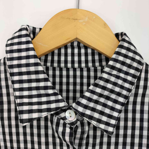 パターントルソー PATTERNTORSO チェック柄 ワイドシャツ レディース FREE