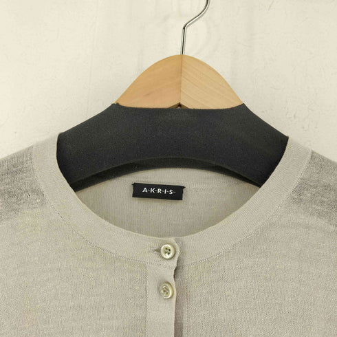 AKRIS リネンシルク カーディガン レディース