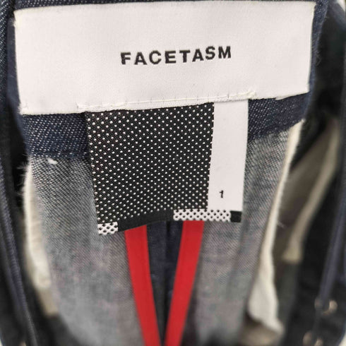 ファセッタズム FACETASM デニムキャミサロペット チャイナ メンズ JPN:1