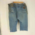 ラングラー Wrangler 90-00S リメイク ダブルニー ダメージ カットオフ デニムパンツ ジョーツ メンズ 46X32