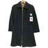 バーバリーブルーレーベル BURBERRY BLUE LABEL 裏地ノヴァチェック ジップアップ ウールハーフコート レディース JPN:38