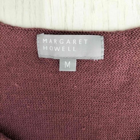 マーガレットハウエル MARGARET HOWELL 日本製 リネンニットベスト メンズ JPN:M