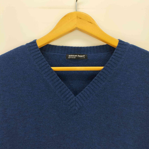 アメリカンアパレル AMERICAN APPAREL USA製 vネックニット メンズ JPN:M