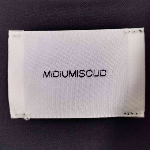 ミディウミソリッド MIDIUMISOLID for Ladies テーラードワンピース レディース FREE