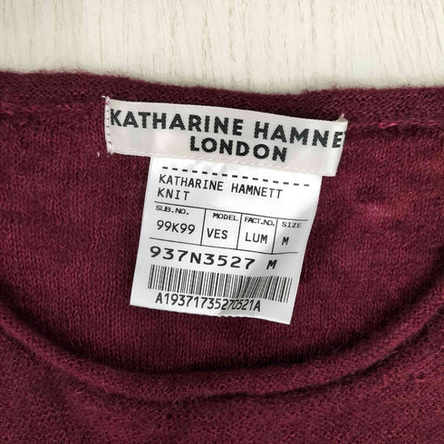キャサリンハムネットロンドン KATHARINE HAMNETT LONDON モヘア混グラデーションニット レディース JPN:M