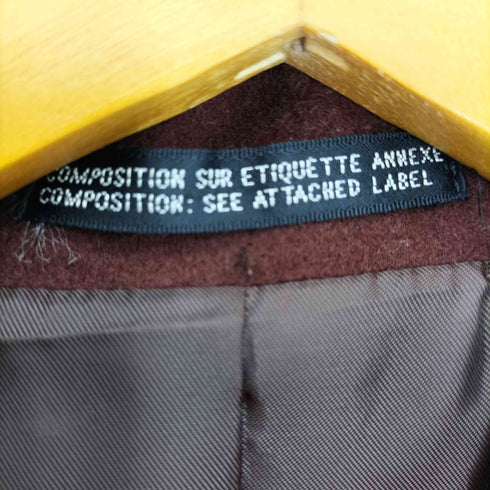 COMPOSITION SUR ETIQUETTE ANNEXE Y's produce ウールコート レディース JPN:2