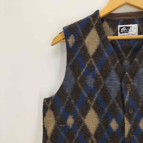 エンジニアードガーメンツ Engineered Garments アーガイルウールベスト メンズ JPN:S