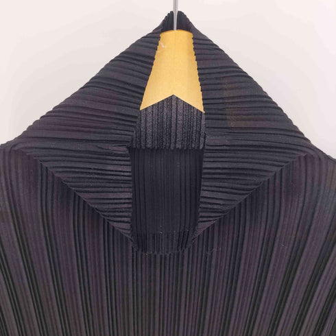 プリーツプリーズイッセイミヤケ PLEATS PLEASE ISSEY MIYAKE 12AW ハイネック プリーツ カットソー レディース JPN:3