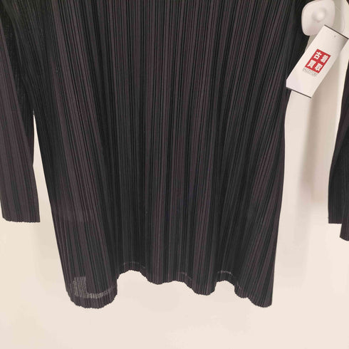 プリーツプリーズイッセイミヤケ PLEATS PLEASE ISSEY MIYAKE 12AW ハイネック プリーツ カットソー レディース JPN:3
