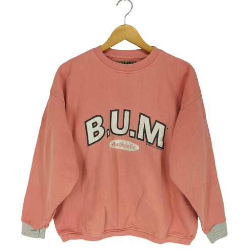 b.u.m.equipment ロゴプリントスウェット レディース JPN:M