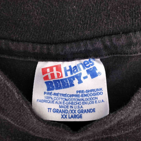 ヘインズ Hanes USA製 the wall Berlin Wall T-Shirts メンズ import:XXL
