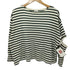 ロクビューティーアンドユースユナイテッドアローズ 6 BEAUTY & YOUTH UNITED ARROWS 18SS ボーダー柄 BORDER ASYMMETRY PULLOVER ボーダーアシンメトリー プルオーバー レディース JPN:36