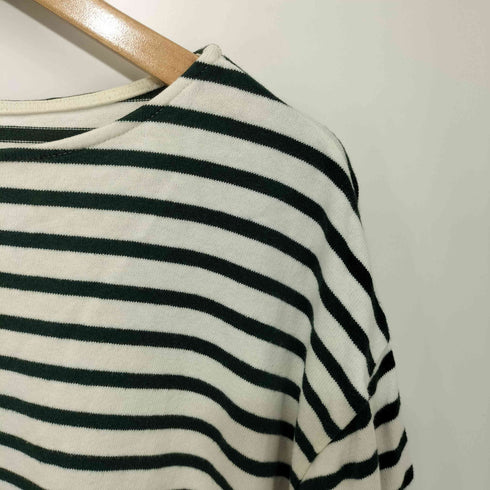 ロクビューティーアンドユースユナイテッドアローズ 6 BEAUTY & YOUTH UNITED ARROWS 18SS ボーダー柄 BORDER ASYMMETRY PULLOVER ボーダーアシンメトリー プルオーバー レディース JPN:36