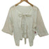ロクビューティーアンドユースユナイテッドアローズ 6 BEAUTY & YOUTH UNITED ARROWS 16SS BACK RIBBON BLOUSE バックリボンブラウス レディース