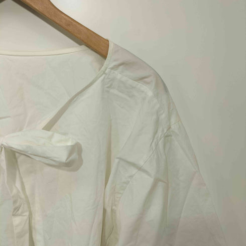 ロクビューティーアンドユースユナイテッドアローズ 6 BEAUTY & YOUTH UNITED ARROWS 16SS BACK RIBBON BLOUSE バックリボンブラウス レディース